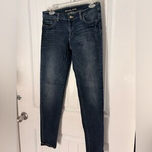 Michael Kors Slim Skinny Dark Blue Jeans Size 4